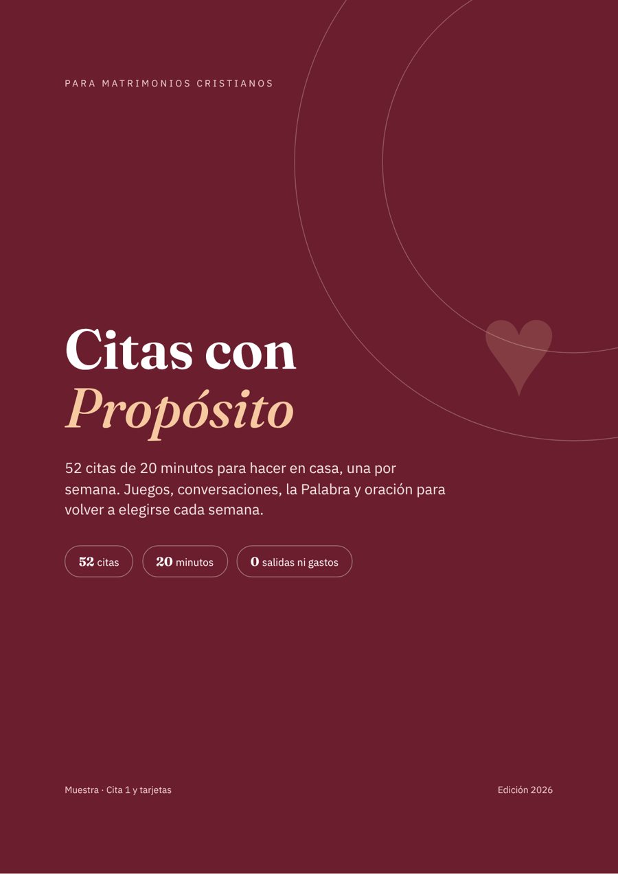 Portada de Citas con Propósito